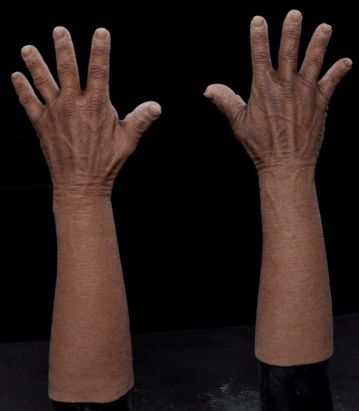 Old Man Silicone Gloves