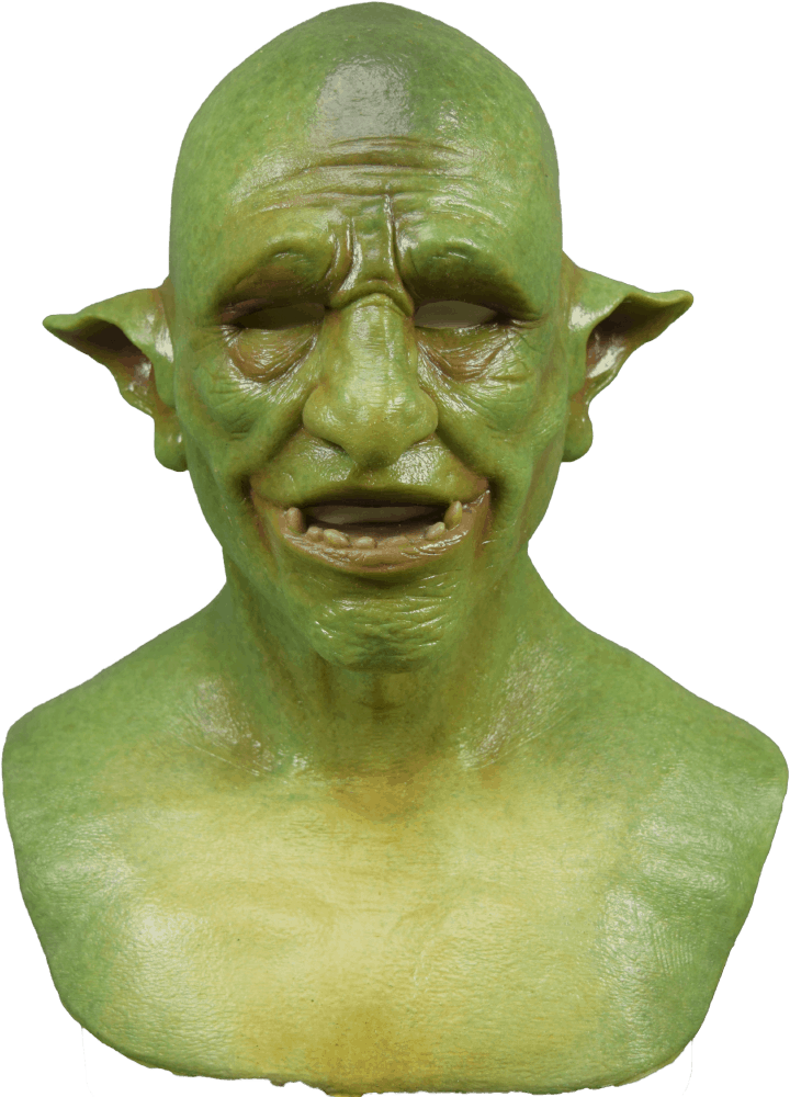 Fearless Legitim vidnesbyrd Goblin Silicone Mask - CFX